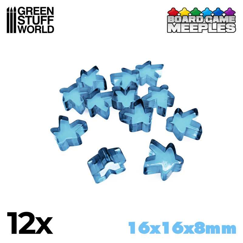 Meeples 16x16x8mm - Light Blue (Green Stuff World)