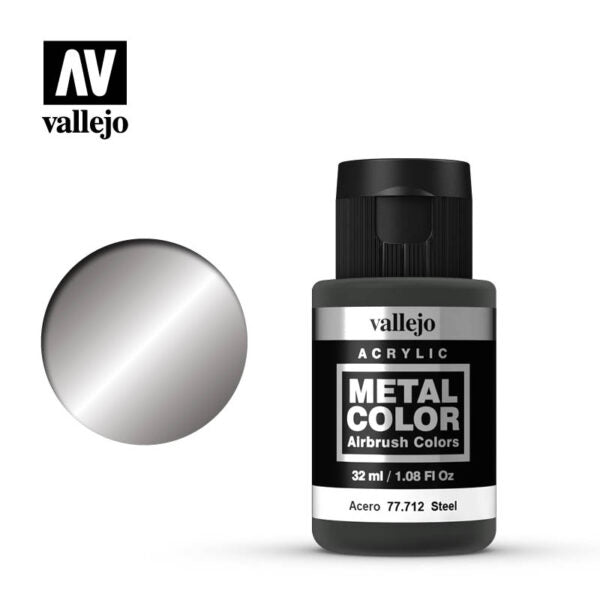 Vallejo Metal Color: Steel (77.712)