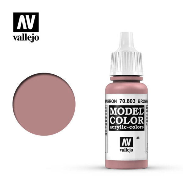 Vallejo Model Color: Brown Rose (70.803) (10)