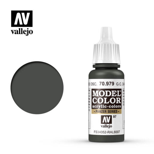 Vallejo Model Color: Camouflage Dark Green (70.979) (89)