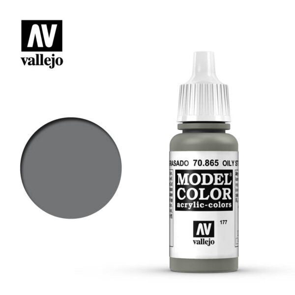 Vallejo Model Color: Oily Steel (70.865)