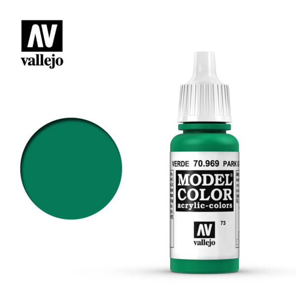Vallejo Model Color: Park Green Flat (70.969)