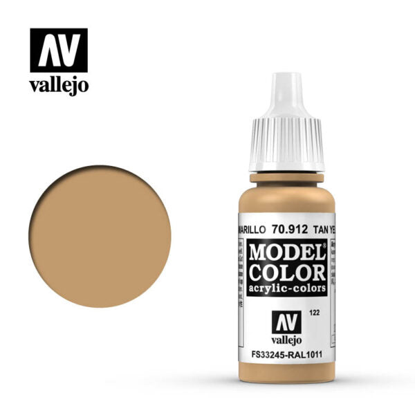Vallejo Model Color: Tan Yellow (70.912)