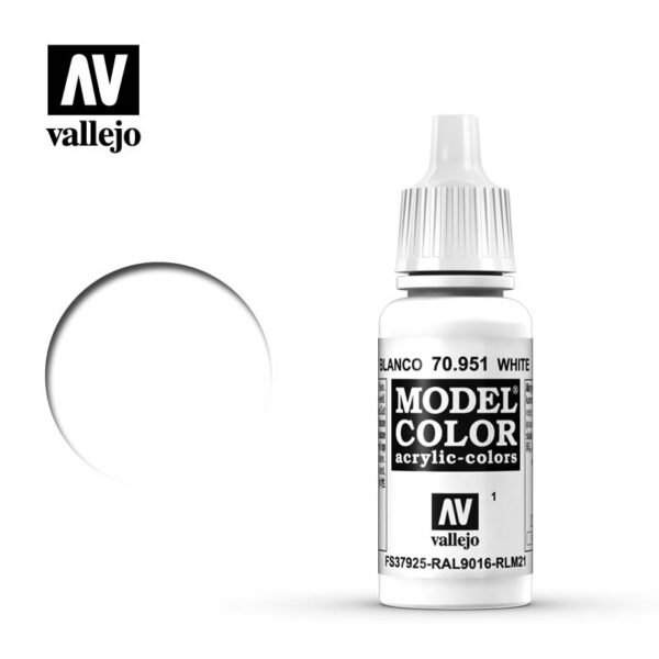 Vallejo Model Color: White (70.951)