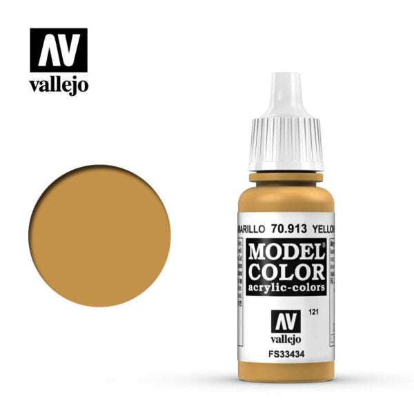 Vallejo Model Color: Yellow Ochre (70.913) (157)