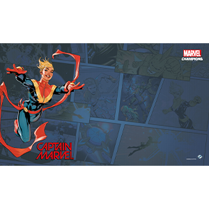 Marvel Champions: The Card Game - Captain Marvel Game Mat