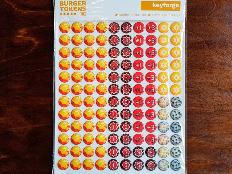 Keyforge Tokens (Burger Tokens)