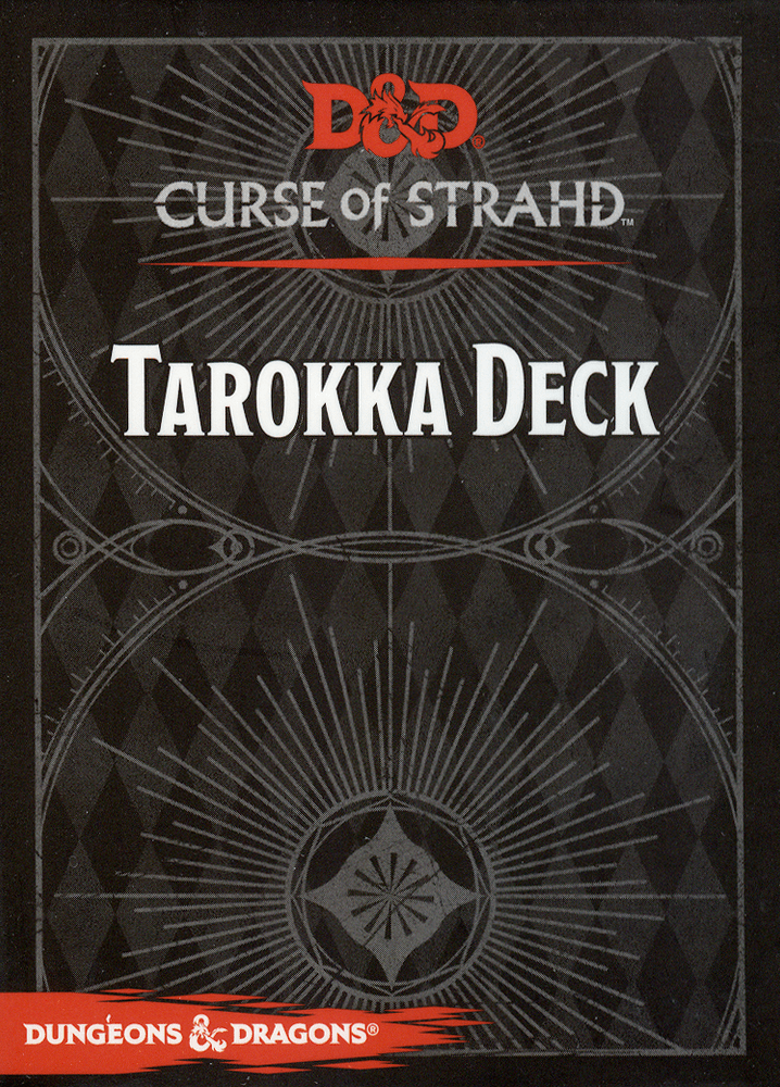 Dungeons & Dragons (5th Edition) - Curse of Strahd Tarokka Deck