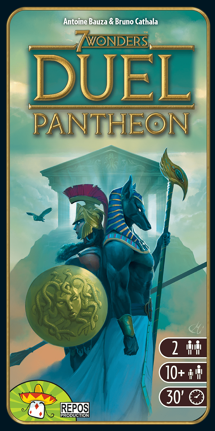 7 Wonders: Duel – Pantheon (Dansk)