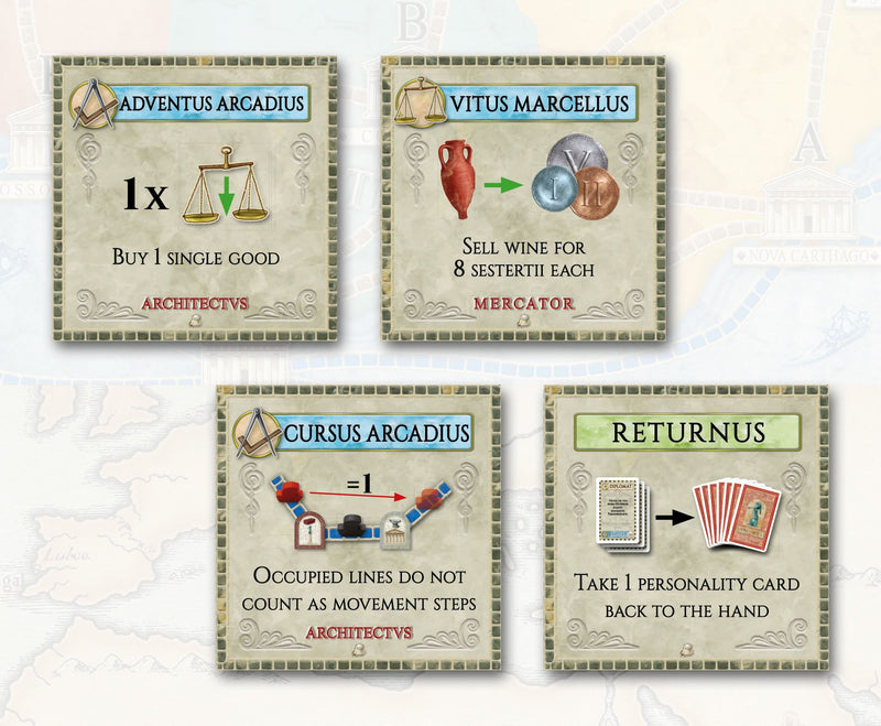 Concordia: 8 Forum Cards mini-expansion