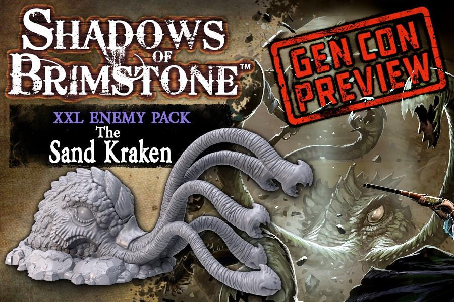 Shadows of Brimstone: Sand Kraken XXL Enemy Pack