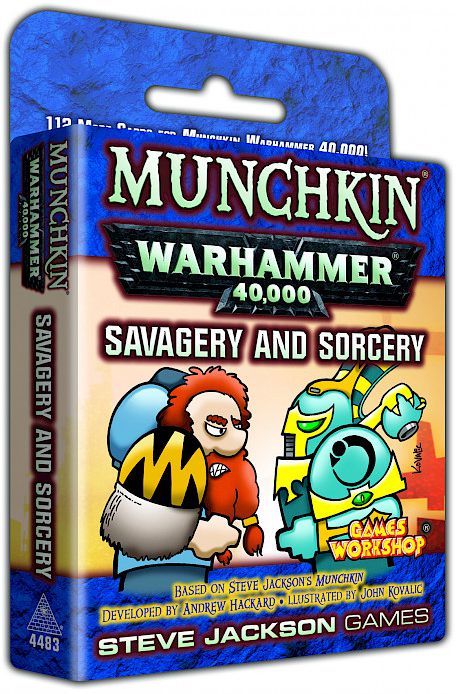 Munchkin Warhammer 40,000: Savagery and Sorcery