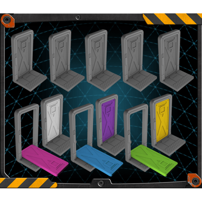 Zombicide: Invader – 3D Plastic Doors