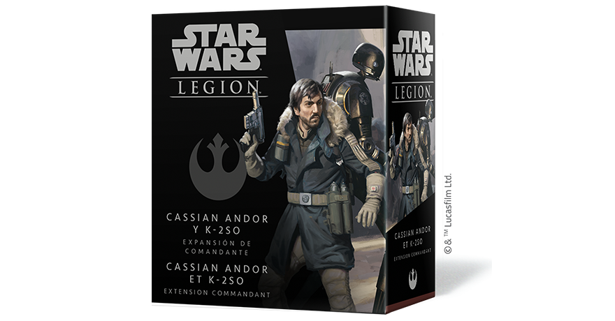 Star Wars: Legion – Cassian Andor and K-2SO Commander Expansion