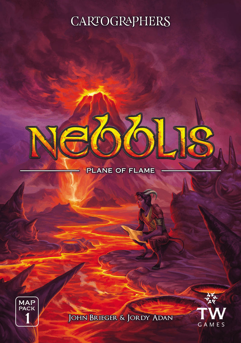 Cartographers Map Pack 1: Nebblis – Plane of Flame