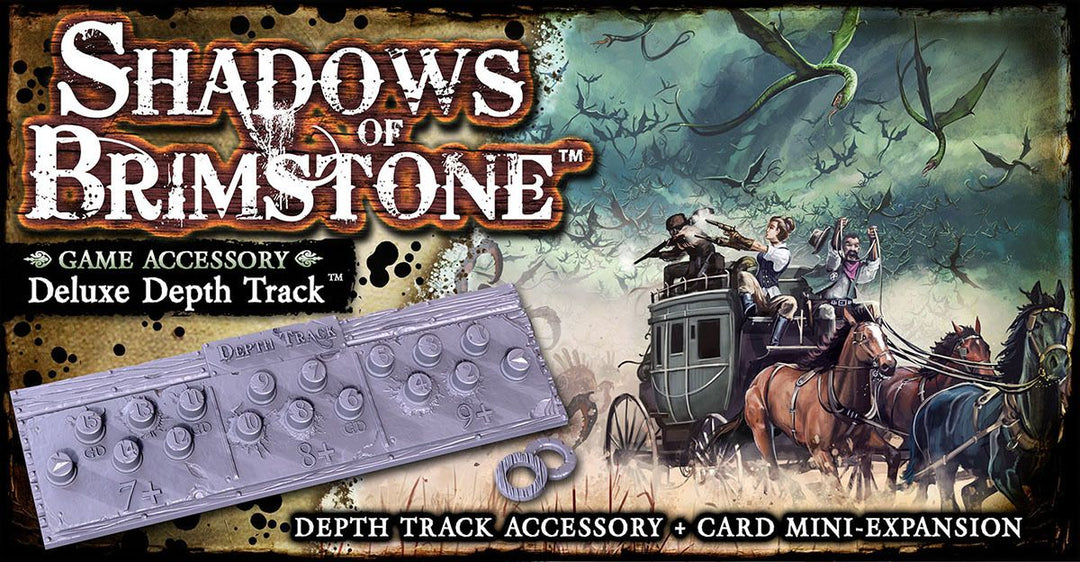 Shadows of Brimstone: Depth Track Accessory + Card Mini-Expansion