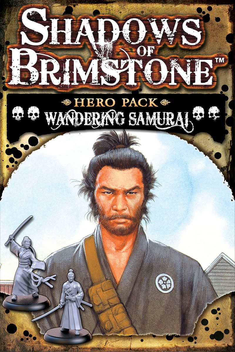 Shadows of Brimstone: Wandering Samurai Hero Pack