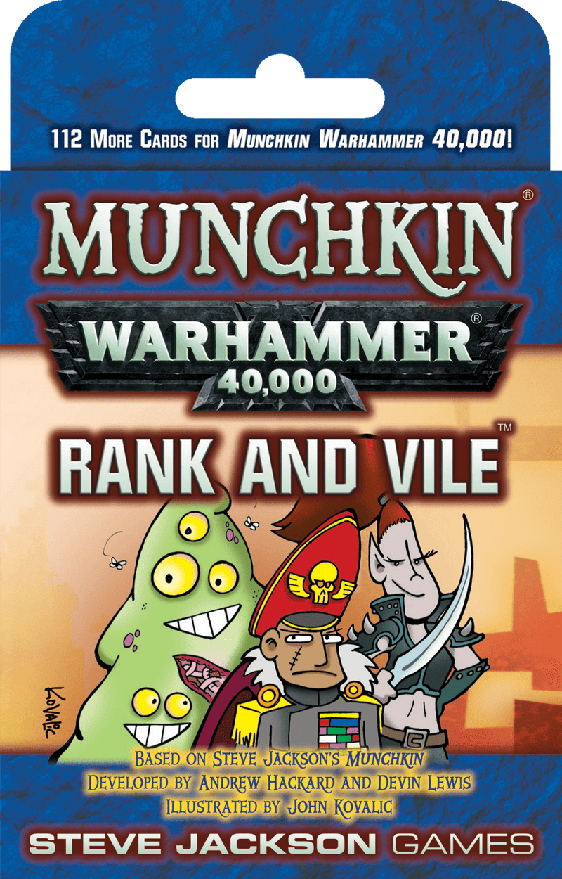 Munchkin Warhammer 40,000: Rank and Vile