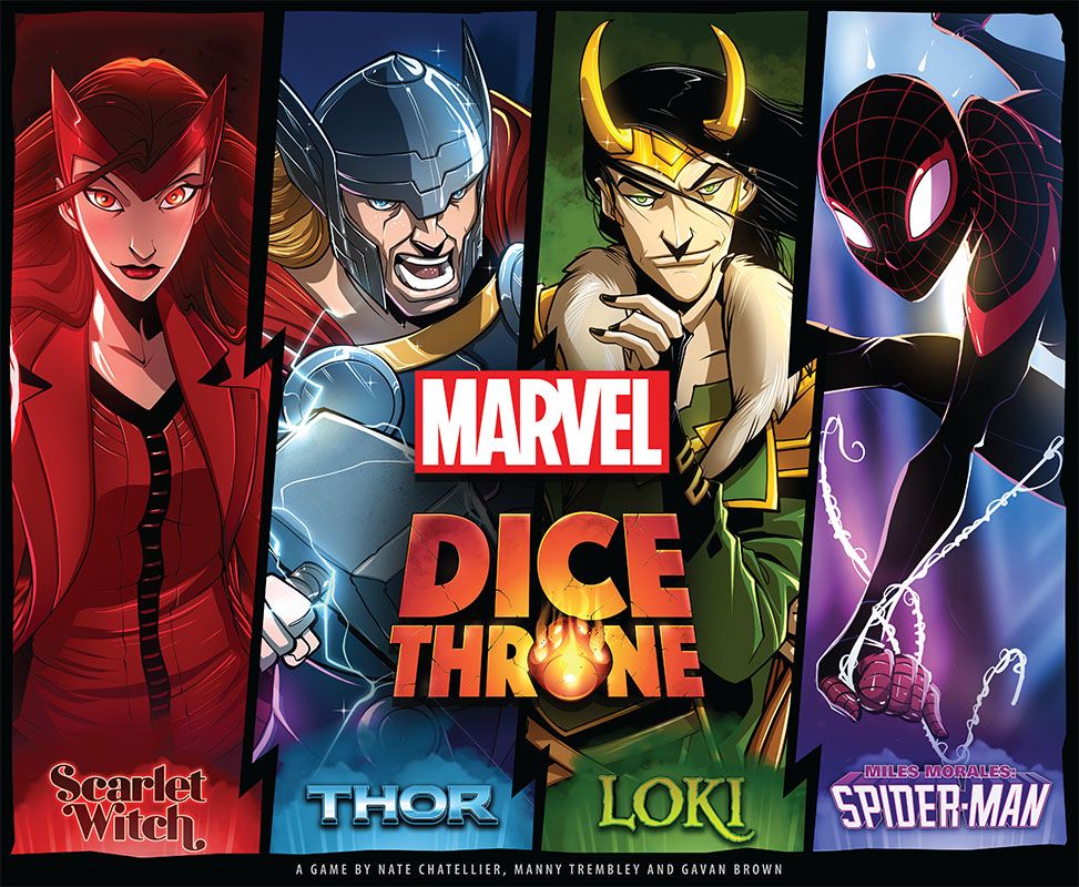 Marvel Dice Throne: Scarlet Witch v. Thor v. Loki v. Spider-Man