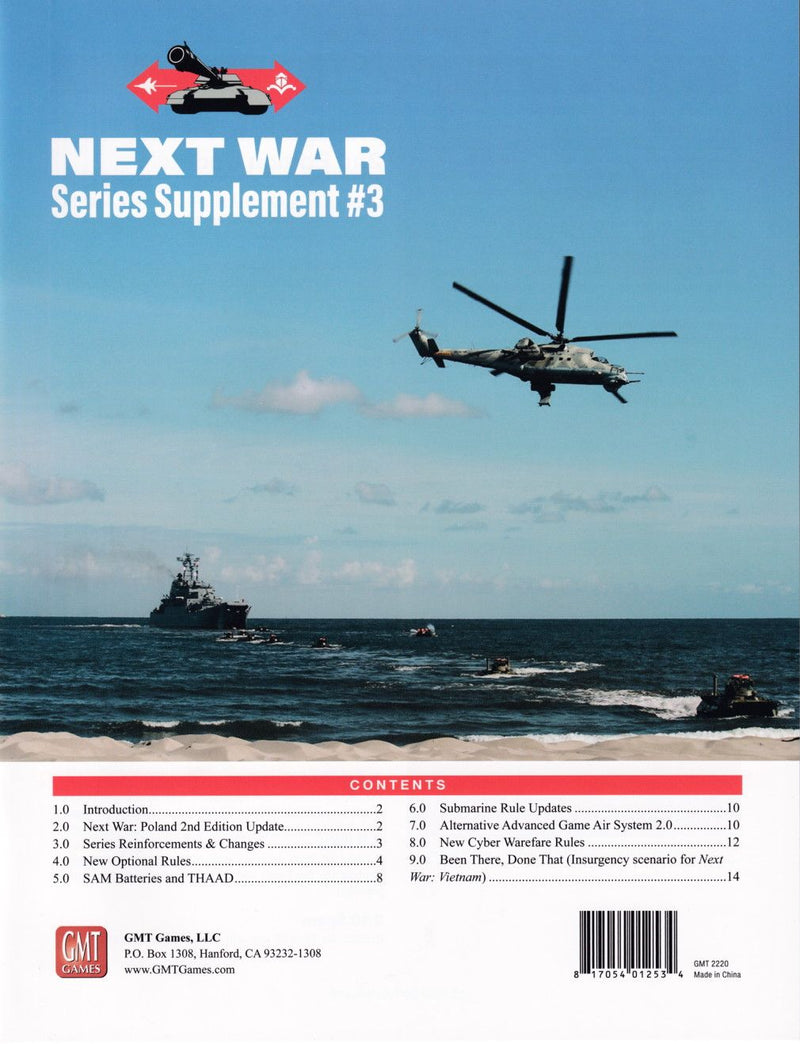 Next War: Series Supplement 