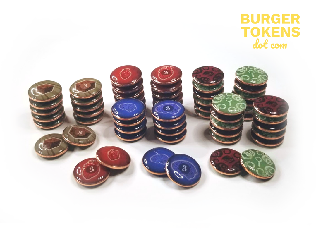 Arkham Horror: The Card Game Tokens (Burger Tokens)