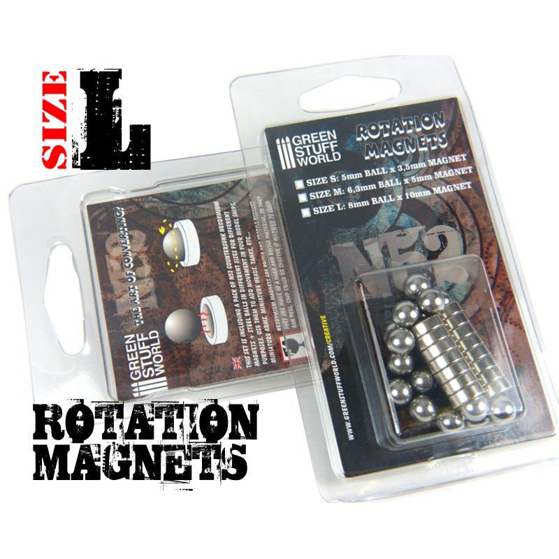 Rotation Magnets - Size L (Green Stuff World)