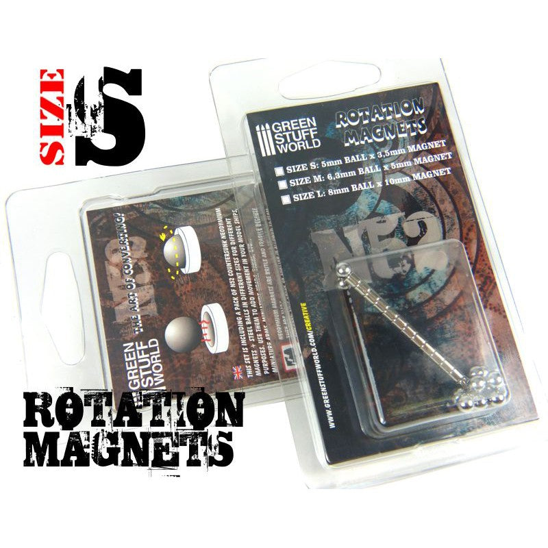 Rotation Magnets - Size S (Green Stuff World)