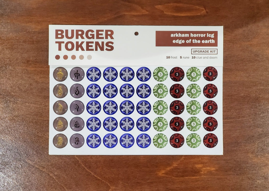 Arkham Horror LCG: Edge of the Earth Tokens (Burger Tokens)