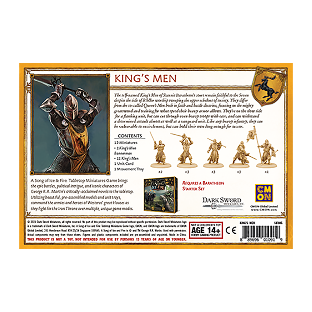 A Song of Ice & Fire: Baratheon King's Men