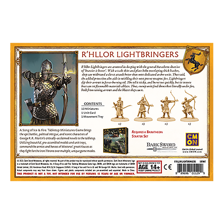 A Song of Ice & Fire: R'hllor Lightbringers