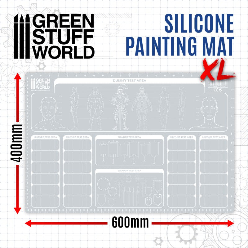 Silicone Painting Mat 600x400mm (Green Stuff World)