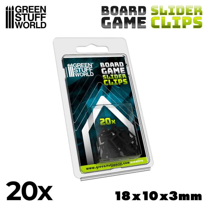 Slider Clips - Black (Green Stuff World)