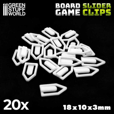 Slider Clips - White (Green Stuff World)