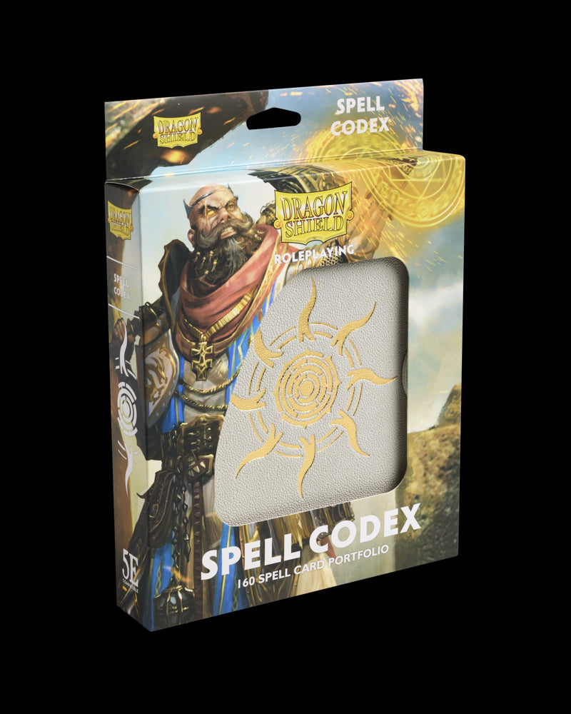 Dragon Shield Spell Codex - Ashen White (AT-50017)