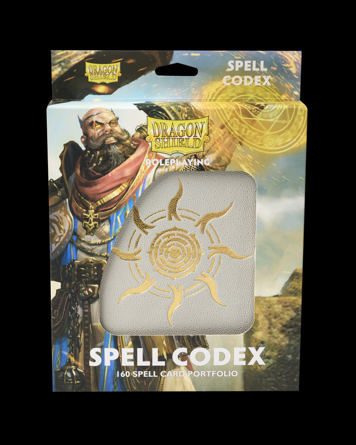 Dragon Shield Spell Codex - Ashen White (AT-50017)