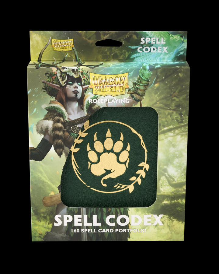 Dragon Shield Spell Codex - Forest Green (AT-50016)