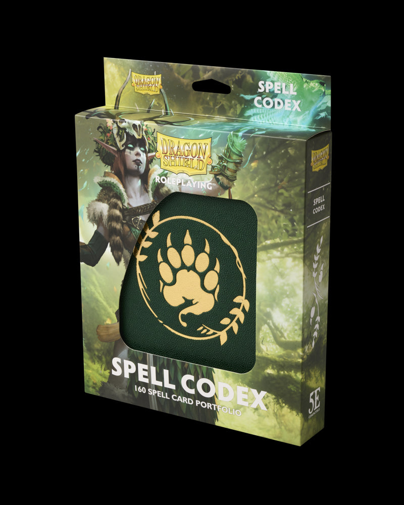 Dragon Shield Spell Codex - Forest Green (AT-50016)