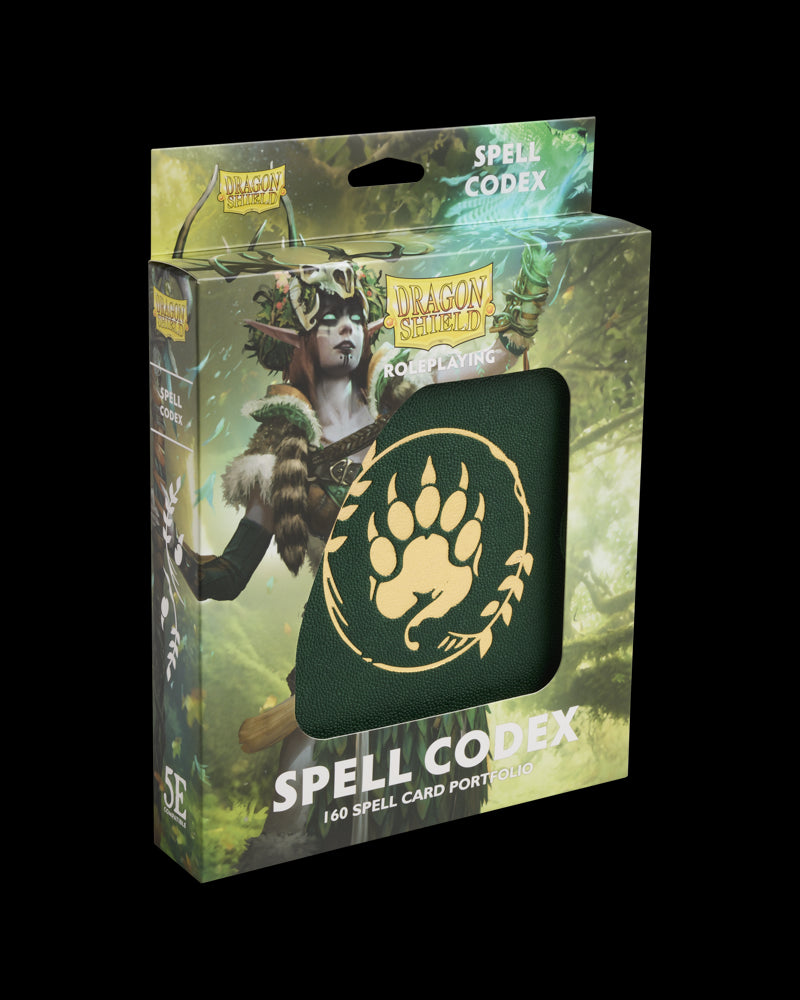 Dragon Shield Spell Codex - Forest Green (AT-50016)
