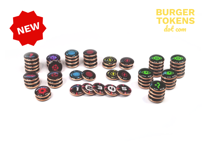 X-Wing Miniatures Game 2.0 Tokens (Burger Tokens)