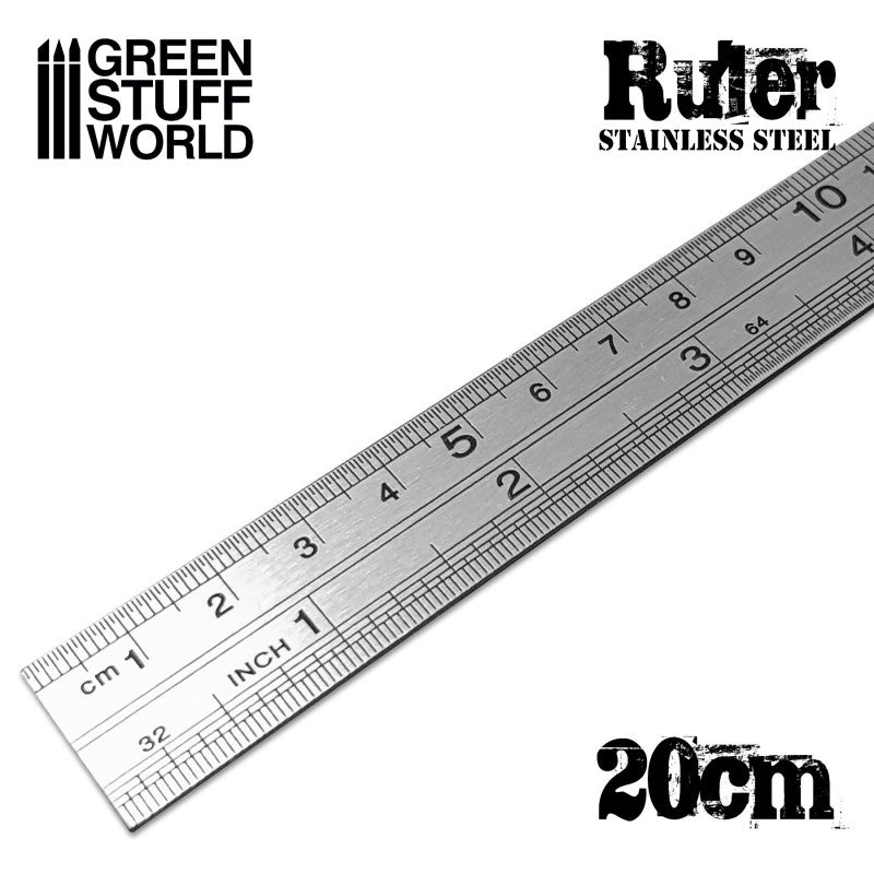 Stainless Steel Ruler (Green Stuff World)