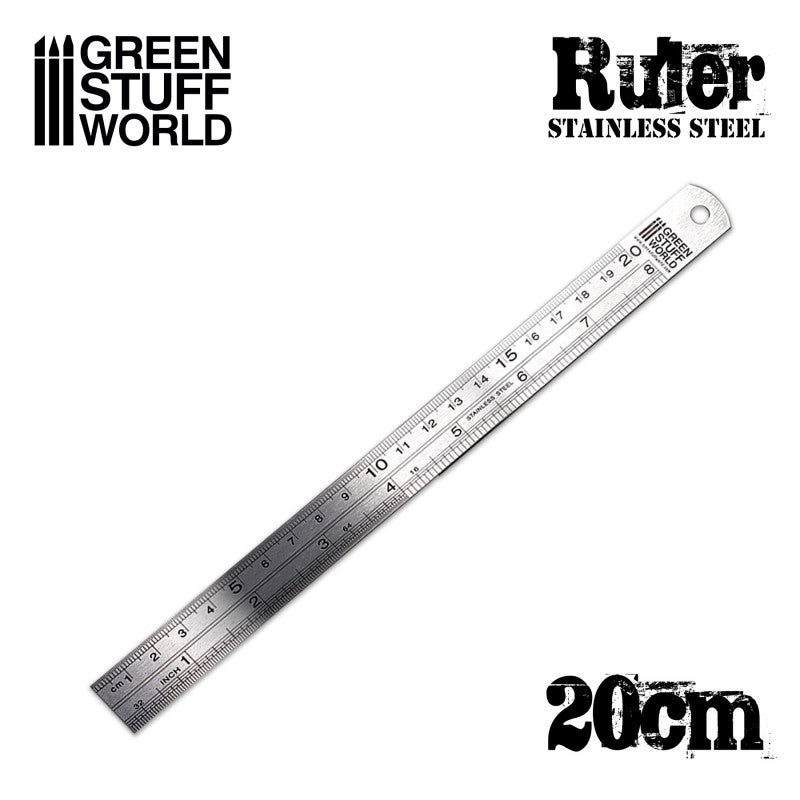 Stainless Steel Ruler (Green Stuff World)