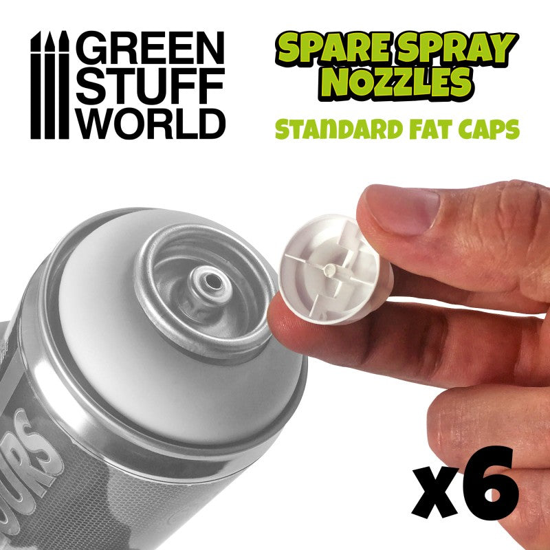 Standard Fat Spray Caps (Green Stuff World)