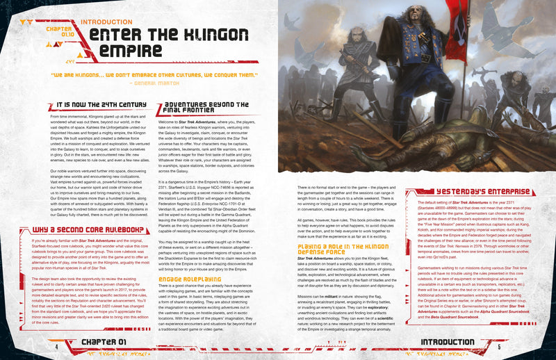 Star Trek Adventures: Klingon Core Rulebook