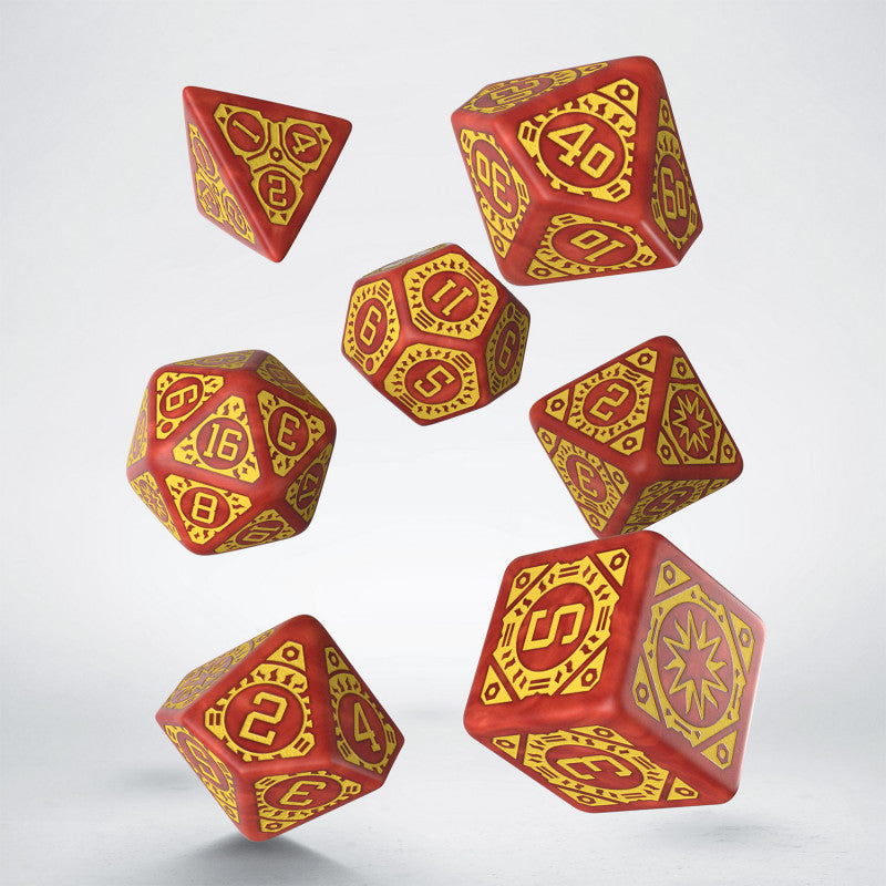 Starfinder Dawn of the Flame Dice Set (7) (Q-Workshop) (STAR2H)