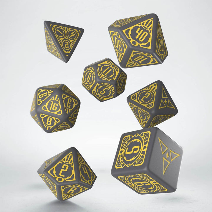 Starfinder Threefold Conspiracy Dice Set (7) (Q-Workshop) (STAR3C)