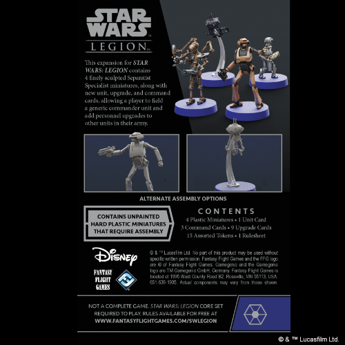 Star Wars: Legion - Separatist Specialists