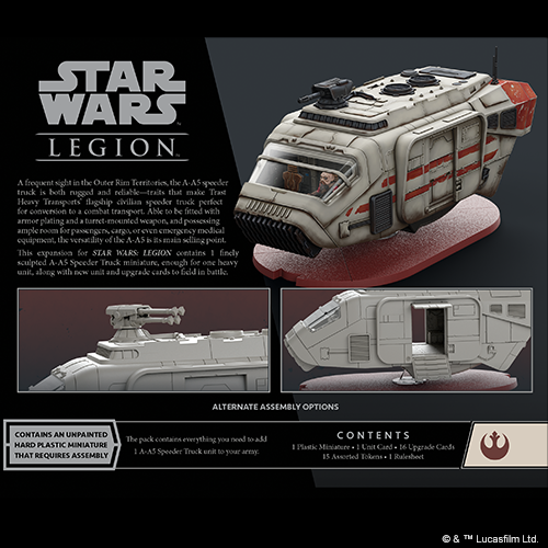 Star Wars: Legion - A-A5 Speeder Truck