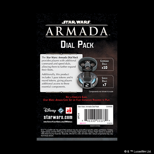 Star Wars Armada: Dial Pack