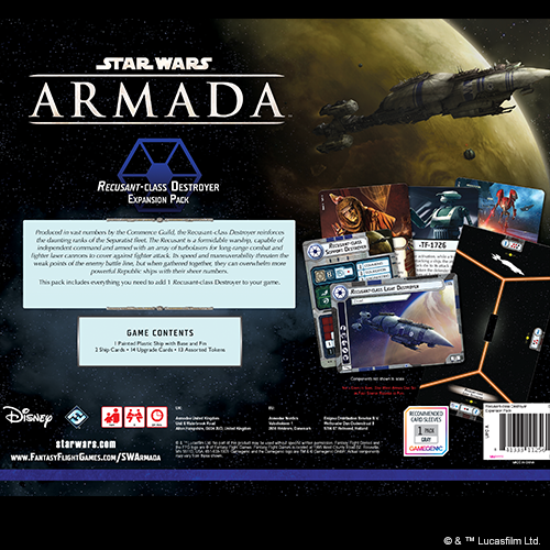 Star Wars Armada: Recusant-Class Destroyer