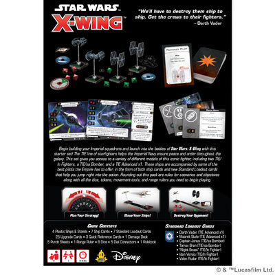 Star Wars: X-Wing (Second Edition) - Galactic Empire Squadron Starter Pack